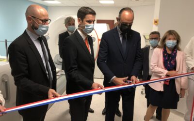 Inauguration du nouveau Tep Scanner du service de médecine nucléaire de l’hôpital Jacques MONOD