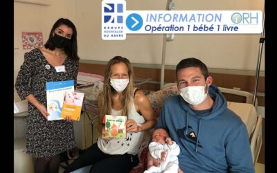 OPÉRATION « UN BEBE, UN LIVRE » – JEUDI 18 NOVEMBRE 2021