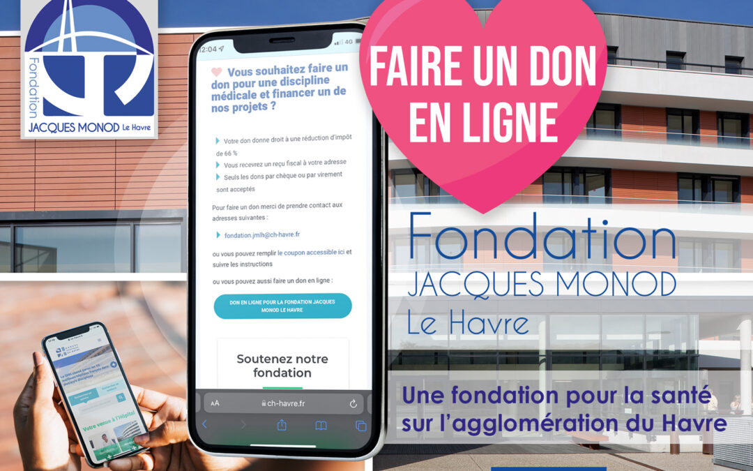 Faire un don pour la Fondation Jacques Monod Le Havre