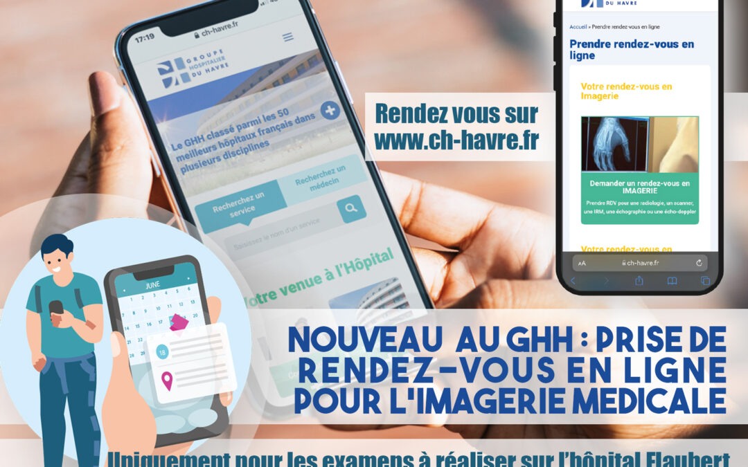 Prise de rendez vous en ligne pour réaliser votre imagerie médicale