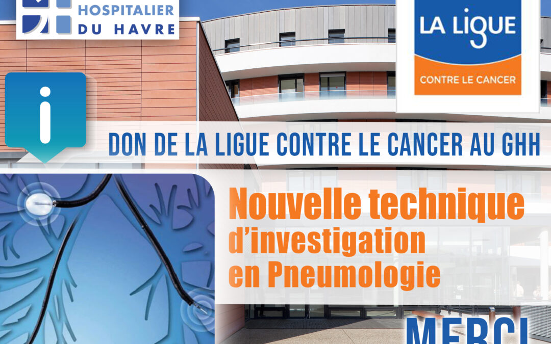 Don de la Ligue contre le Cancer au GHH