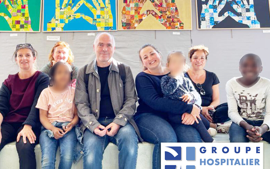 Une œuvre collective réalisée par les enfants pris en charge à l’Hôpital de jour Raoul Dufy a reçu le prix de la Ville de Montivilliers.