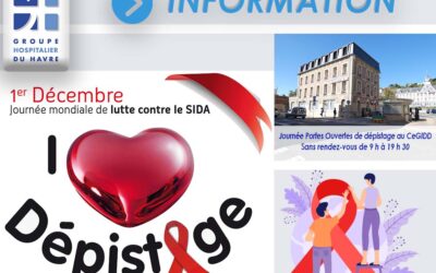 Journée mondiale du Sida – Portes ouvertes au CeGIDD