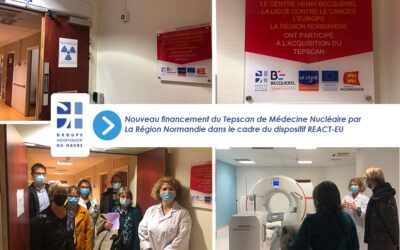 Visite de La Région Normandie afin de découvrir le TEP Scanner de Médecine Nucléaire