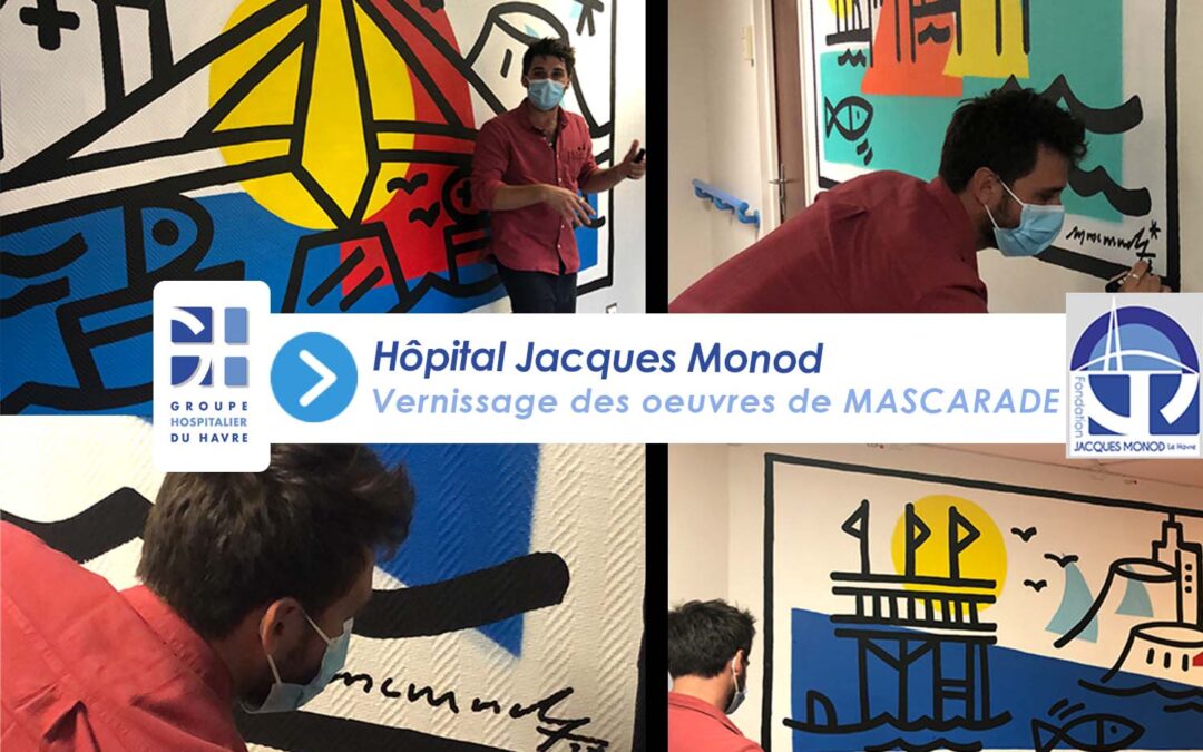 Vernissage des fresques murales de l’artiste Alexandre DELAUNAY (MASCARADE)