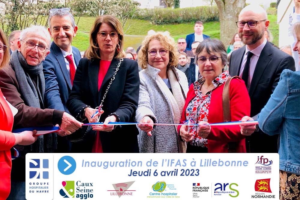 Inauguration du nouvel IFAS à Lillebonne