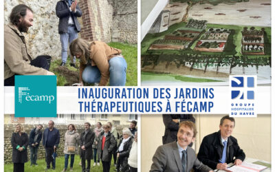 🌳👍Création d’un jardin thérapeutique pour les patients : 🖊 signature du partenariat entre le Groupe Hospitalier du Havre et la Ville de Fécamp