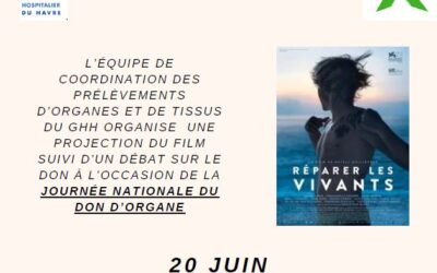 Ciné débat sur le don organes autour du film « Réparer les vivants »