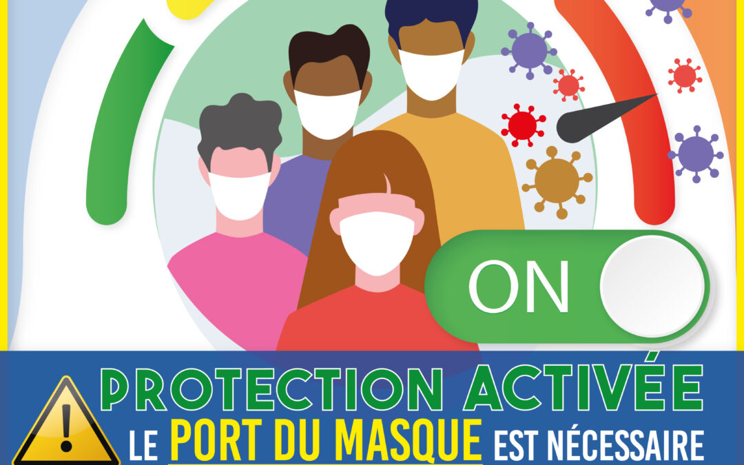 Le port du masque activé au Groupe Hospitalier du Havre en période de forte circulation virale 😷