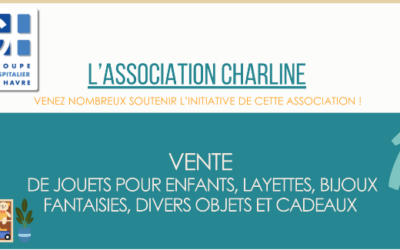 Vente de l’association Charline