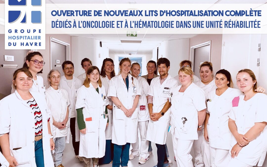 🏥🛏️Ouverture de nouveaux lits d’hospitalisation complète dédiés à l’oncologie et à l’hématologie au #GHH, au sein d’une unité entièrement réhabilitée 👍