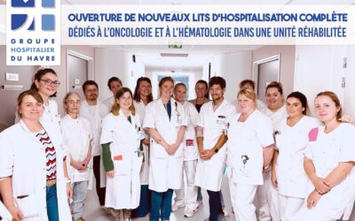 🏥🛏️Ouverture de nouveaux lits d’hospitalisation complète dédiés à l’oncologie et à l’hématologie au #GHH, au sein d’une unité entièrement réhabilitée 👍