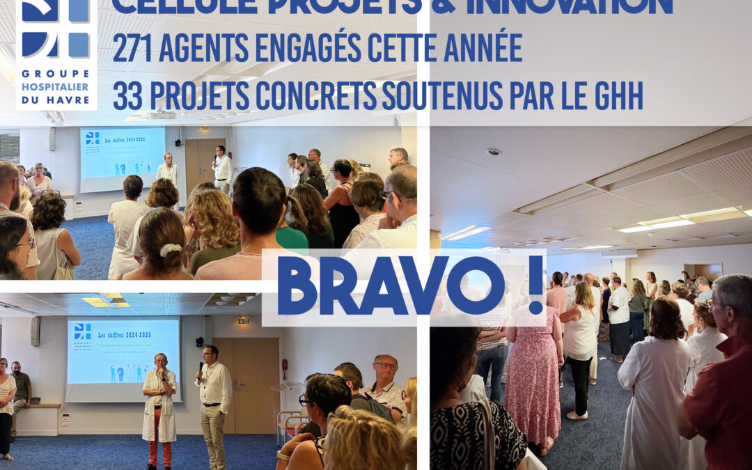 💡 Des projets portés par les équipes pour faire avancer l’hôpital – Le #GHH accompagne ses professionnels avec la Cellule #Projets et #Innovation (CPI) ! 🧬🏥🧪