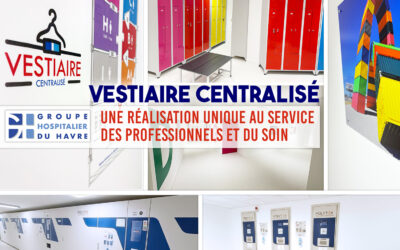 [ 👕🩺🥼Le nouveau vestiaire centralisé du #GHH 🏥 est désormais pleinement opérationnel 👍] Une réalisation unique au service des professionnels et du soin !