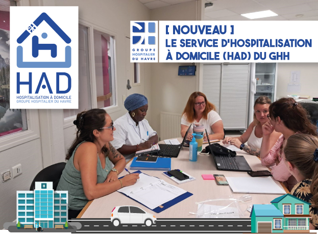 [ NOUVEAU ] Le service d’Hospitalisation à domicile (HAD) Du GHH 🏥