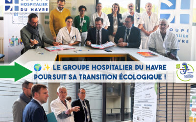 🌍🍃 Le Groupe Hospitalier du Havre poursuit sa transition écologique !