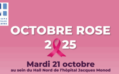 🎗OCTOBRE ROSE | Mardi 21 octobre de 9h00 à 17h00 à l’hôpital Jacques Monod