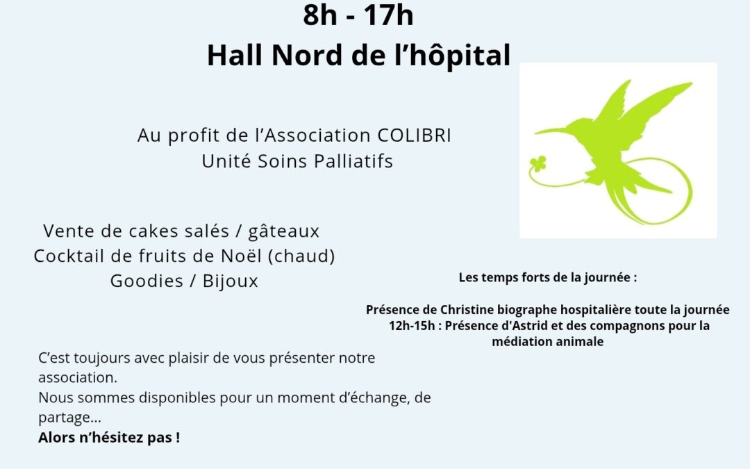 🎄Marché de Noël de l’association Colibri