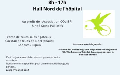 🎄Marché de Noël de l’association Colibri