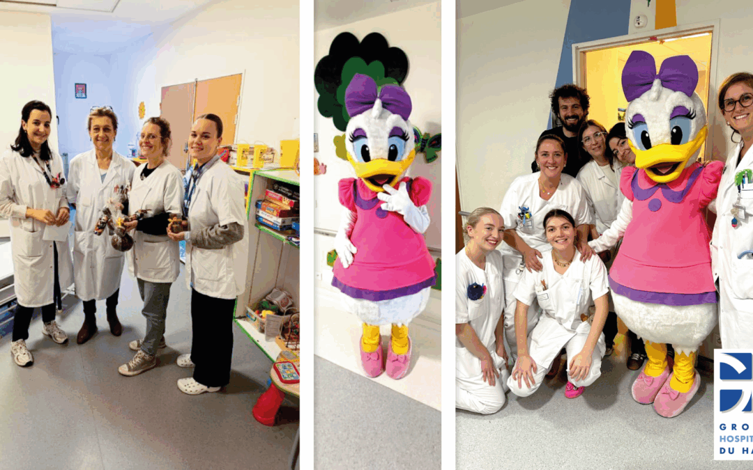 Daisy fait son show au Groupe Hospitalier du Havre !💫