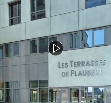 📢 Pour mieux se projeter et se sentir rassuré(e) : (Re)découvrez la Résidence « Les Terrasses de Flaubert » du GHH grâce à sa visite virtuelle 360° 👵🏻👪