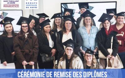🎓Cérémonie de remise des diplômes des Aides-Soignant(e)s de l’IFAS (Institut de Formation d’Aides-Soignants) de Lillebonne – Bravo à nos jeunes diplômé(e)s ✨