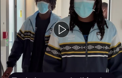 ⚽ 🏥 Avez-vous reconnu les trois joueurs du HAC Athletic Club présents en Pédiatrie au GHH ? 😊