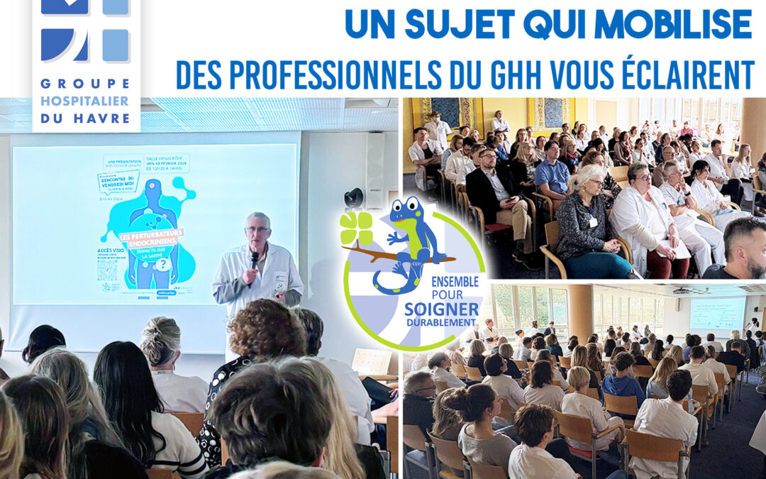 🔬 Les perturbateurs endocriniens : un sujet qui mobilise nos professionnels du #GHH ! 👥 Qui sont-ils ? Où sont-ils ? Comment agissent ils sur nos organes ? Quels sont leurs impacts sur notre santé ? Comment les éviter ?