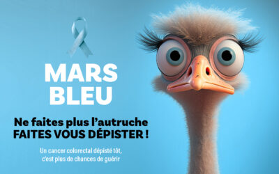 🩵 Mars Bleu : un mois de Mars dédié à la prévention et au dépistage du cancer colorectal