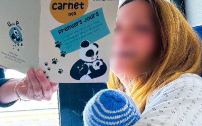 🍼💛Favoriser la relation parent-bébé, même quand c&rsquo;est difficile : l’accompagnement de l’unité Panda 🐼 et le carnet des premiers jours 📖