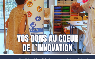 🙏Grâce à vos dons, le jeu s’invite au cœur du soin en pédiatrie avec la Fondation Jacques Monod Le Havre 🧸🏥