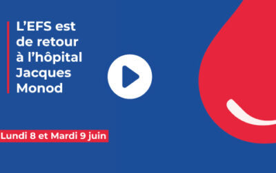 [POUR RAPPEL: Il reste des places |🩸DON DU SANG, de retour au GHH – Lundi 8 et mardi 9 juin à l’hôpital Jacques Monod | 48 heures pour faire la différence : les inscriptions sont ouvertes ! ]