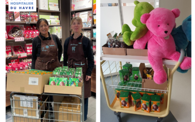 💙 Un geste de générosité chocolaté 🍫 pour les enfants hospitalisés et leurs équipes soignantes !