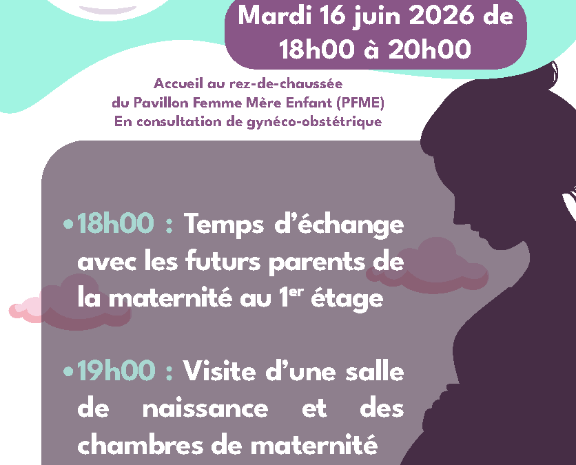 [🏥Soirée PORTES OUVERTES de la maternité du #GHH 🤱À l&rsquo;hôpital Jacques Monod (Montivilliers) – 📅Mardi 16 juin 2026 de 18h00 à 20h00 ]