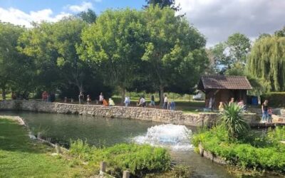 Cet été un bol d&rsquo;air et de partage pour l&rsquo;AFTA du GHH à la pisiculture de Saint Wandrille !🐟🌿