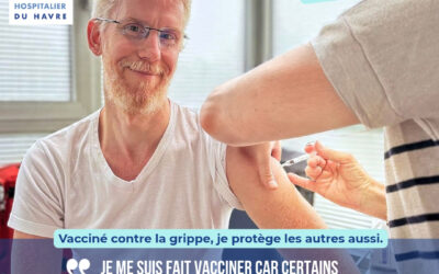 💉 « Je me suis fait vacciner parceque certains de mes patients sont plus vulnérables »  La campagne 2026-2027 de vaccination du GHH est lancée !