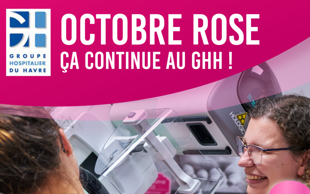 🎀 Octobre Rose : Venez rencontrer nos équipes soignantes pour une journée dédiée à la sensibilisation au cancer du sein – Jeudi 15 octobre Hall Nord de l&rsquo;hôpital Jacques Monod