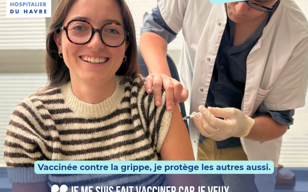💉 « Je me suis fait vacciner car je veux protéger mes proches. » Nos professionnel·les du Groupe Hospitalier du Havre s’engagent pour leur santé et la vôtre !